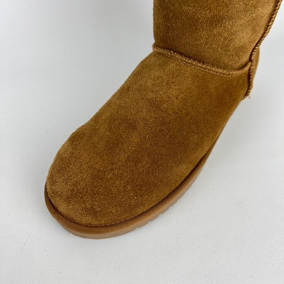 Koolaburra Ugg Koola Short Womens Boots Chestnut Brown Suede 1017090 size 9 - Picture 10 of 16